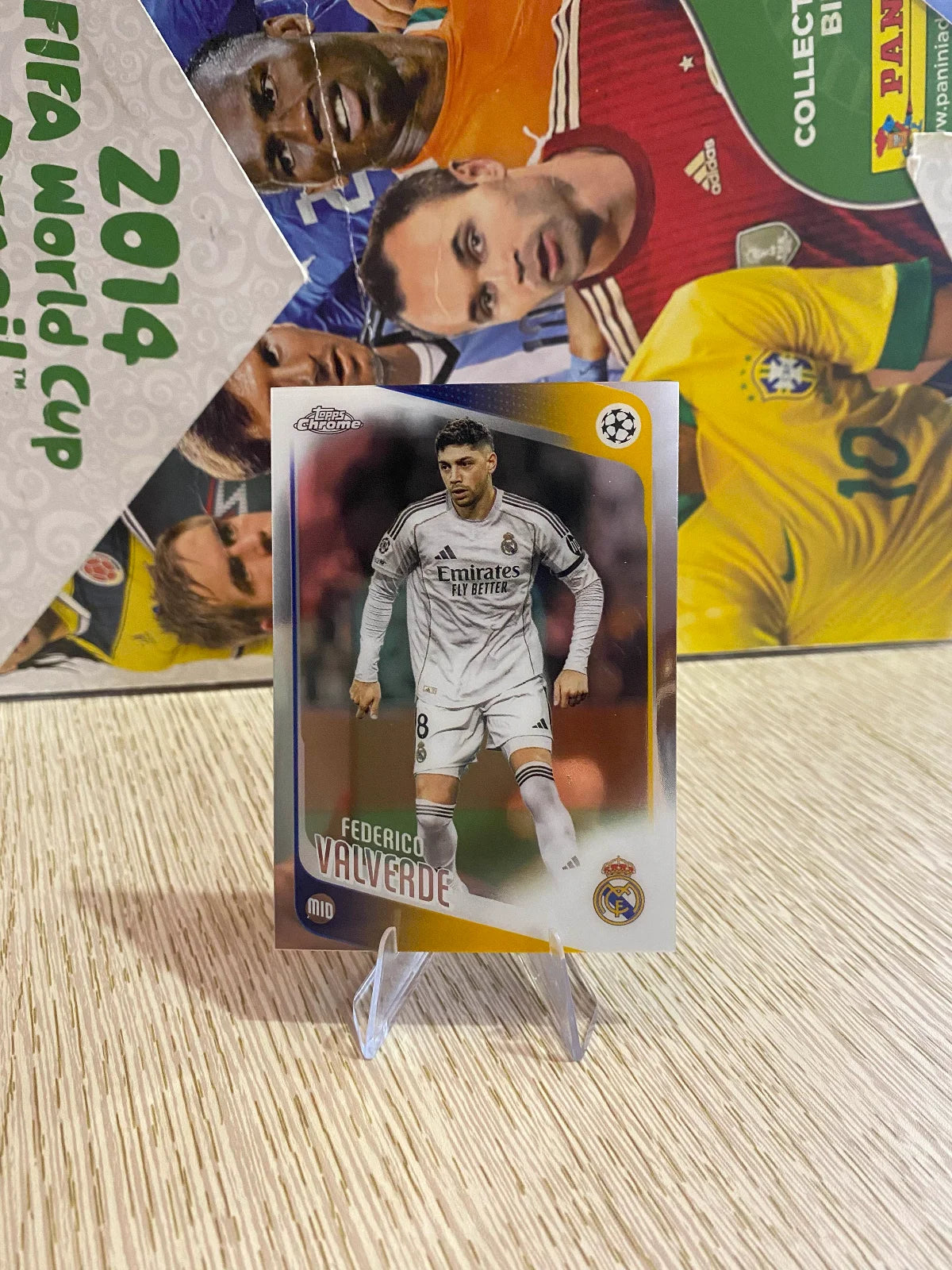 2025-26 Topps Chrome UEFA Club Competitions - #65 Federico Valverde