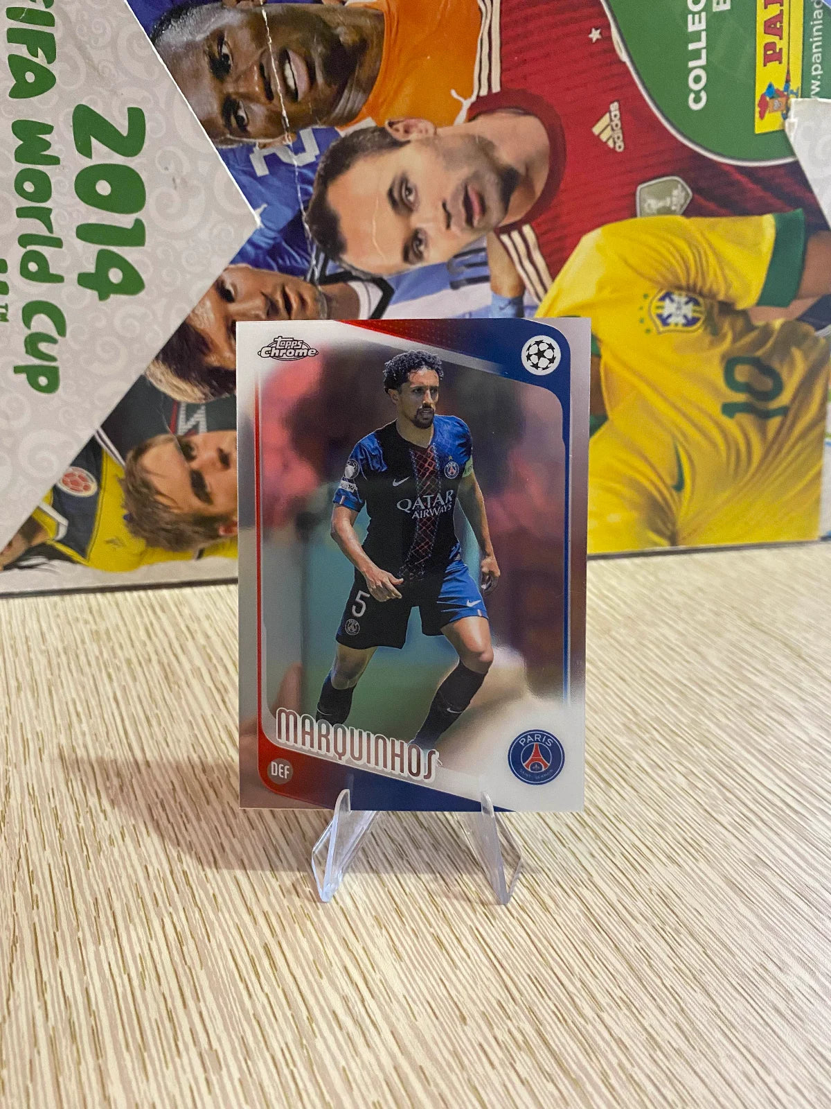 2025-26 Topps Chrome UEFA Club Competitions - #92 Marquinhos