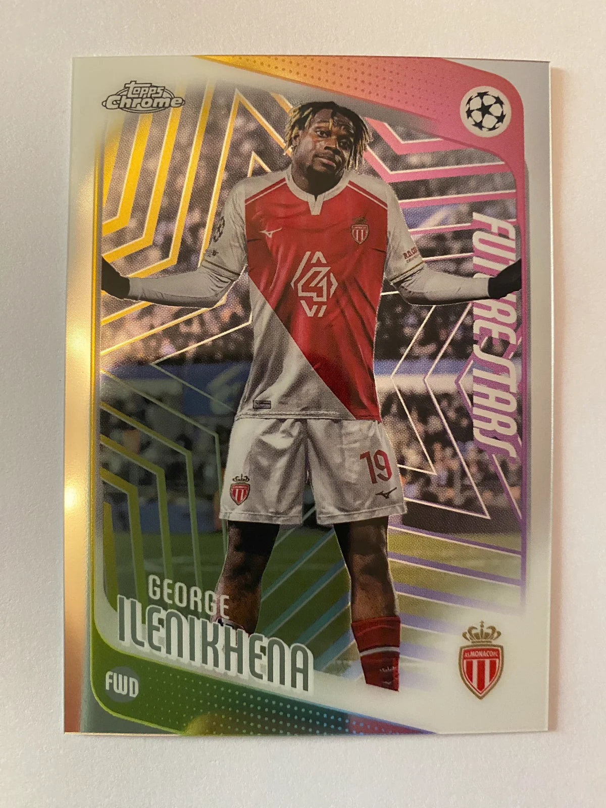2025-26 Topps Chrome UEFA Club Competitions - #129 George Ilenikhena Future Stars