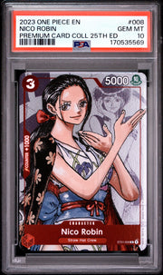 Nico Robin - ST01-008 (Alternate Art) (One Piece Promotion Cards) — PSA 10