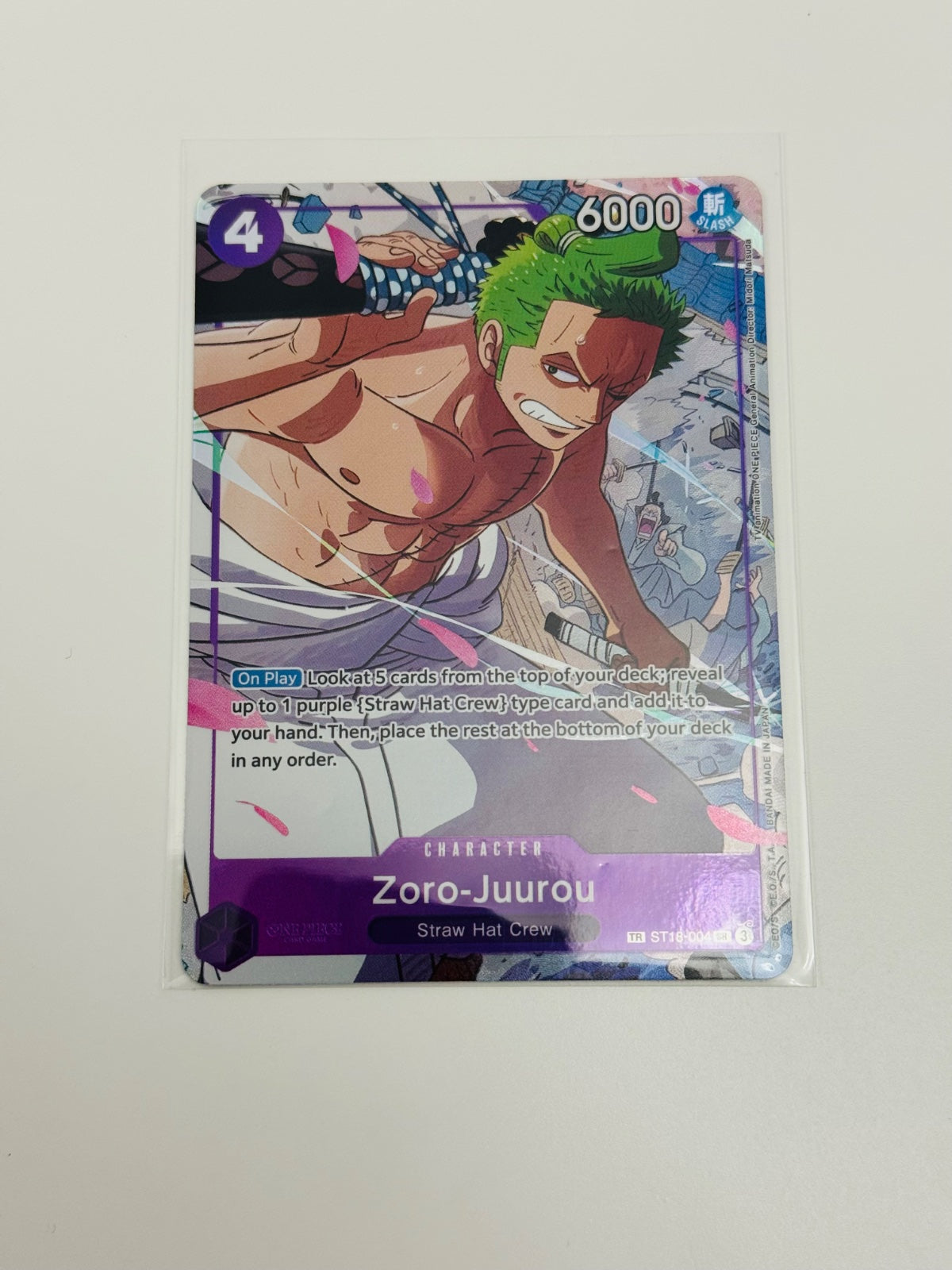 Zoro-Juurou (ST18-004) (Emperors in the New World)