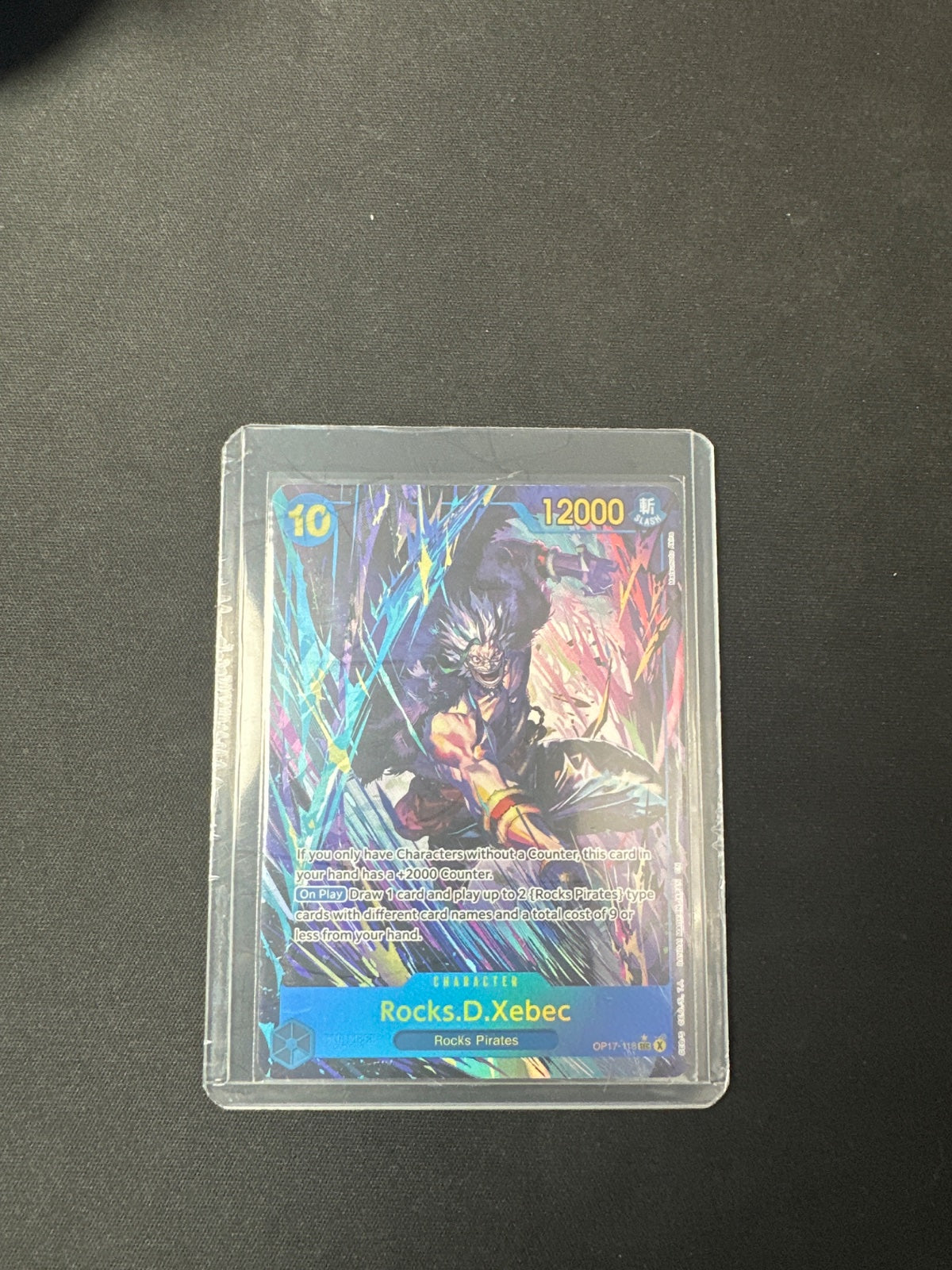 Rocks.D.Xebec (Alternate Art) OP17-118 (The World's Strongest Warriors)