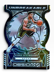 2021-22 Panini Obsidian Giannis Antetokounmpo Unbreakable Case Hit