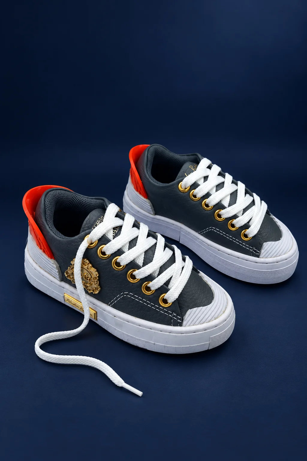 Burgiiir ! ( Abdu Roziknft ) Collectable Shoes Grey and Orange