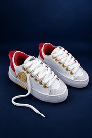 Burgiiir ! ( Abdu Roziknft ) Collectable Shoes White and Red