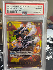 Monkey.D.Luffy (parallel) (JP) OP10-118 (Royal Bloodlines) — PSA 10