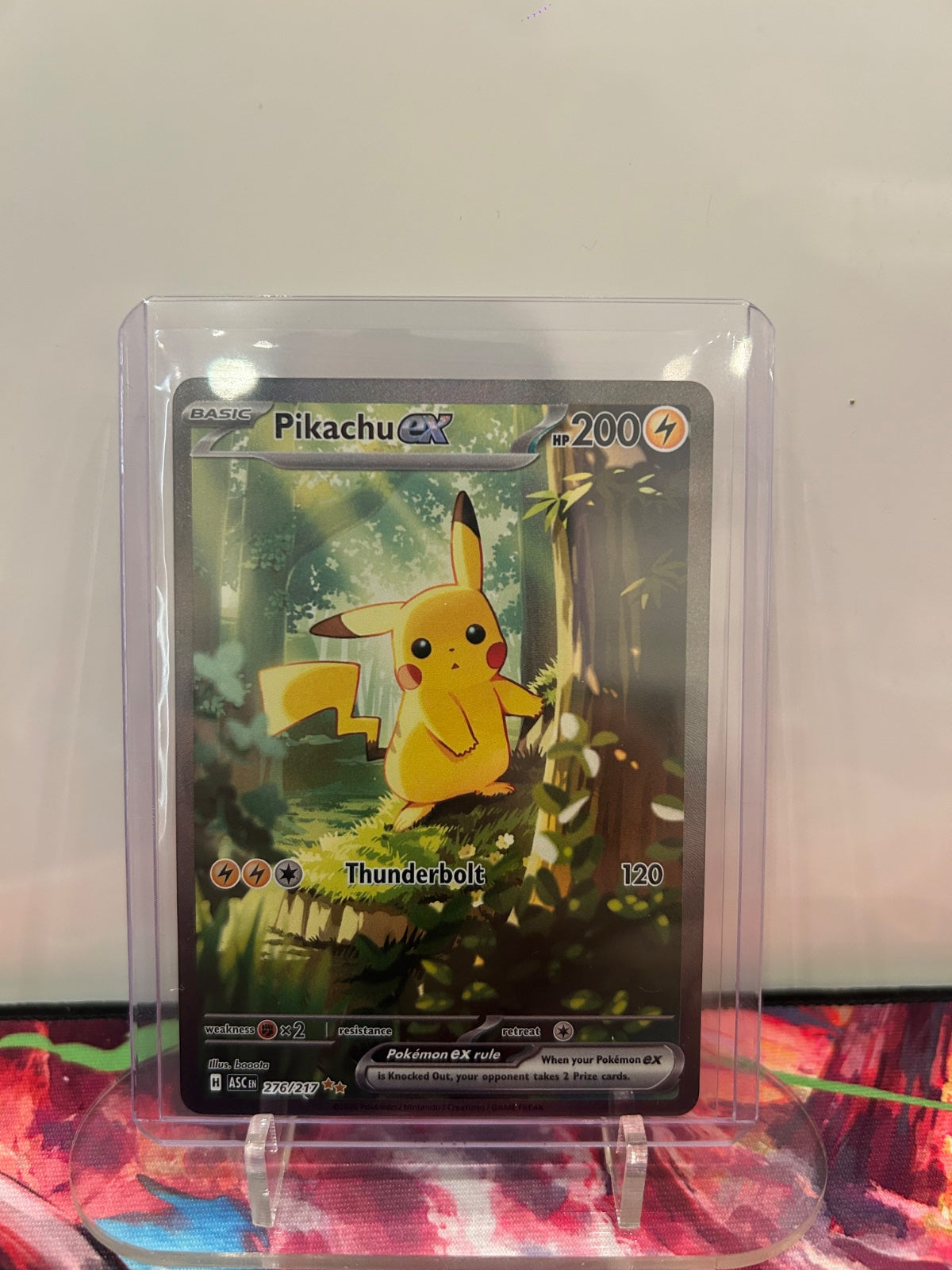 Pikachu ex 276/217 (Ascended Heroes) – MYNTED