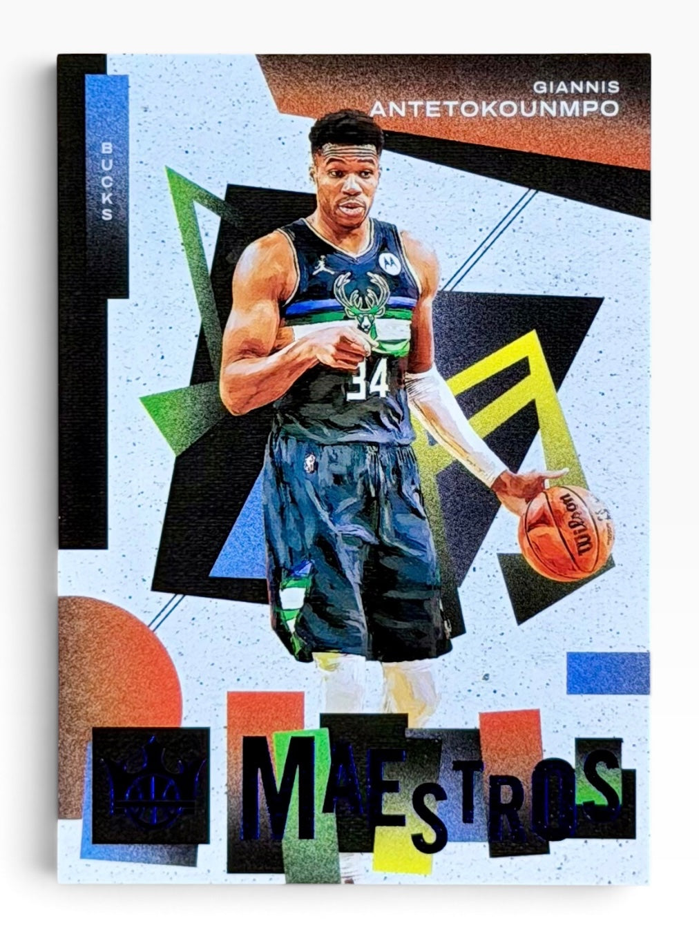 2021-22 Panini Court Kings Giannis Antetokounmpo Sapphire /25