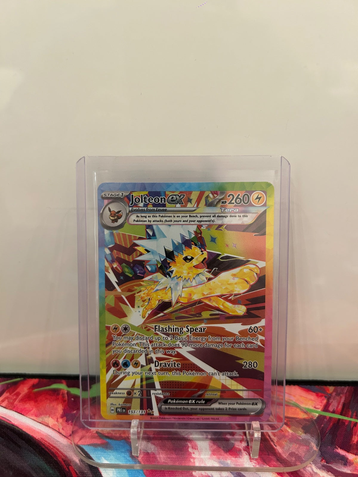 Jolteon ex 153/131 (Prismatic Evolutions)