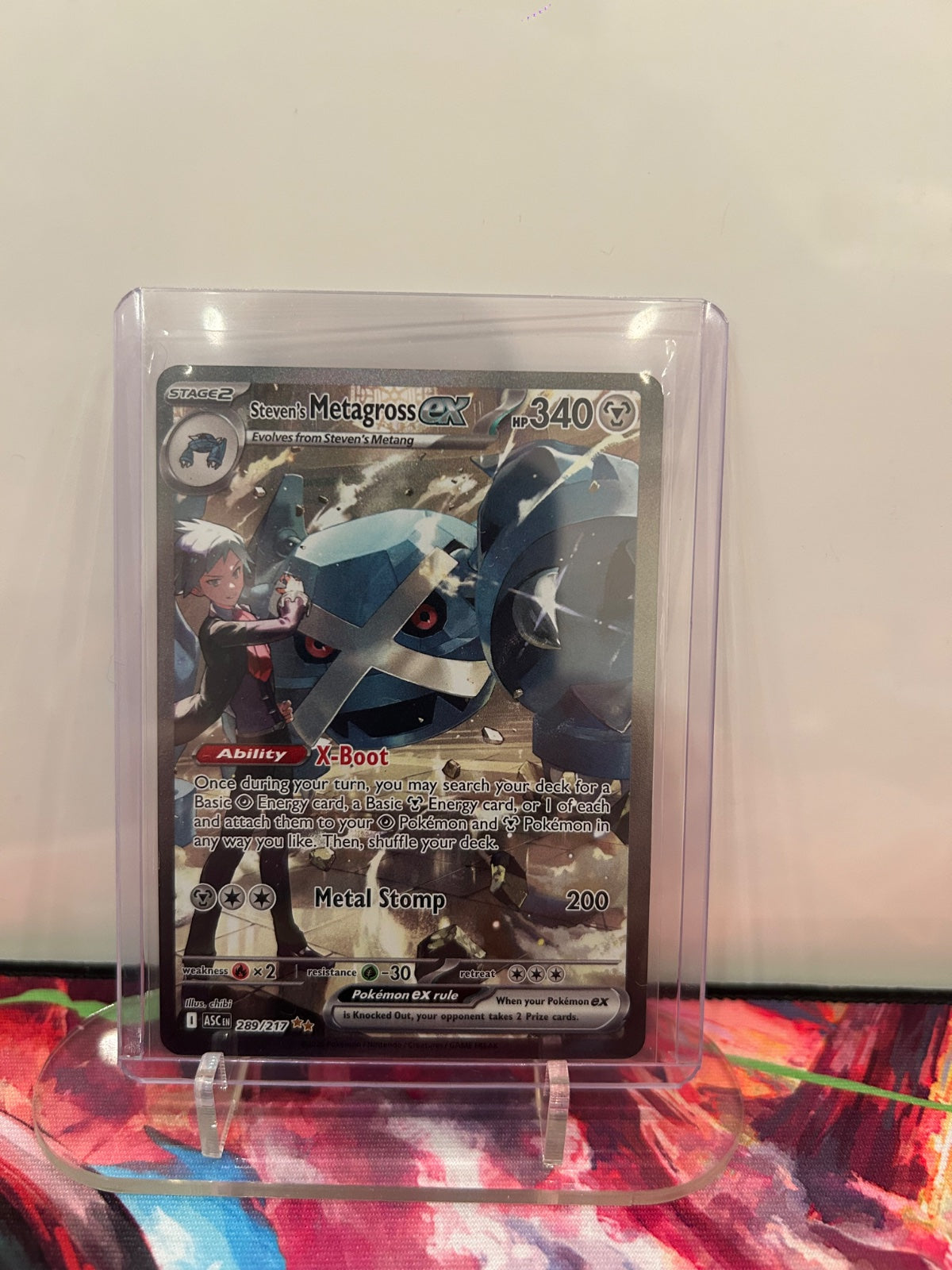 Steven's Metagross ex 289/217 (Ascended Heroes)