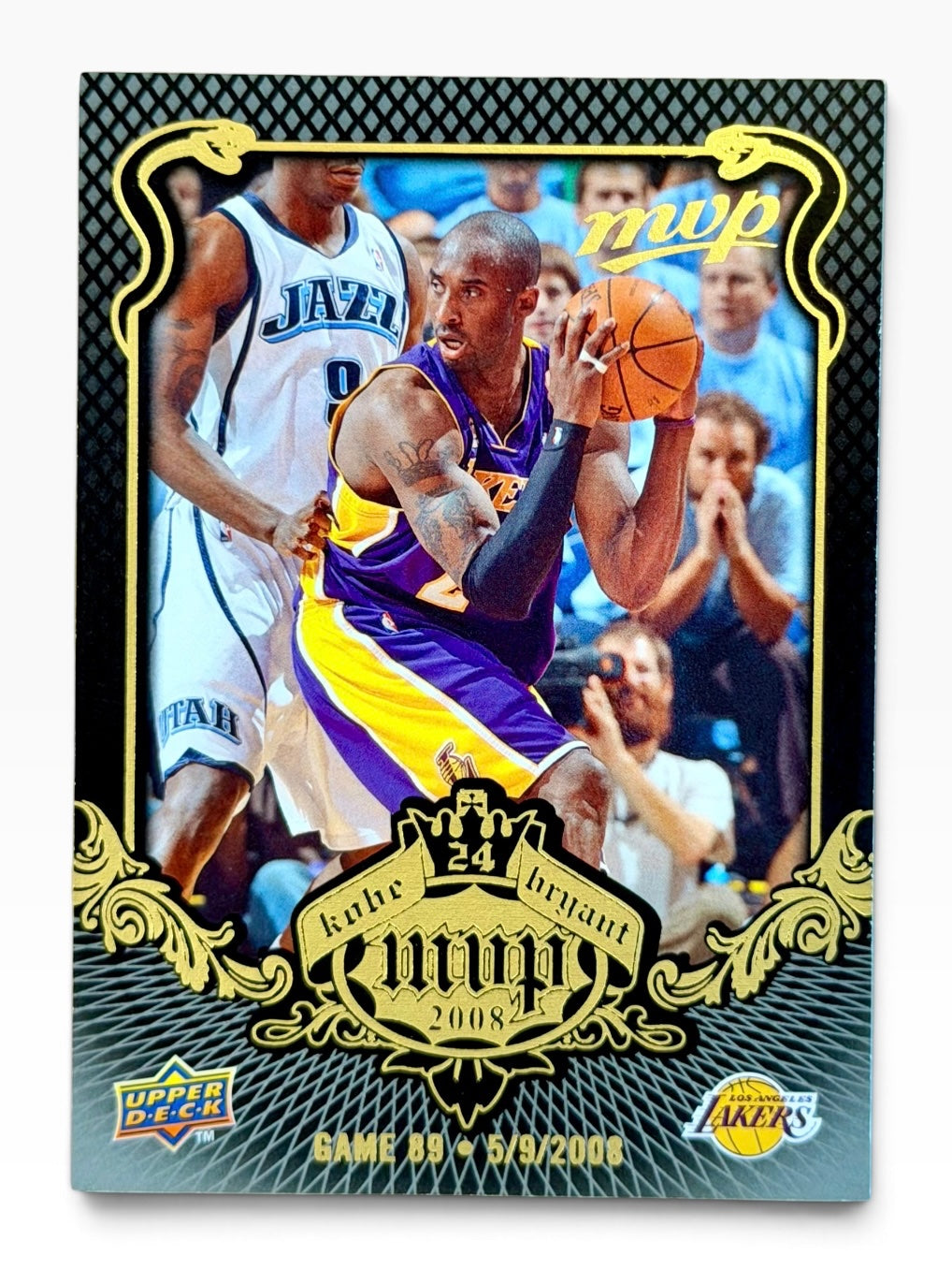2009 Upper Deck NBA MVP Kobe Bryant KB-86 Black Border