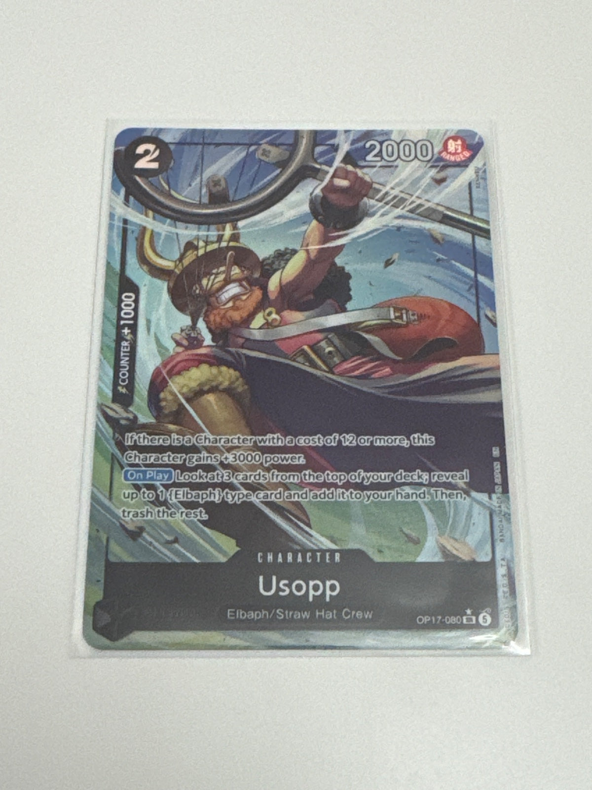 Usopp (Alternate Art) OP17-080 (The World's Strongest Warriors)