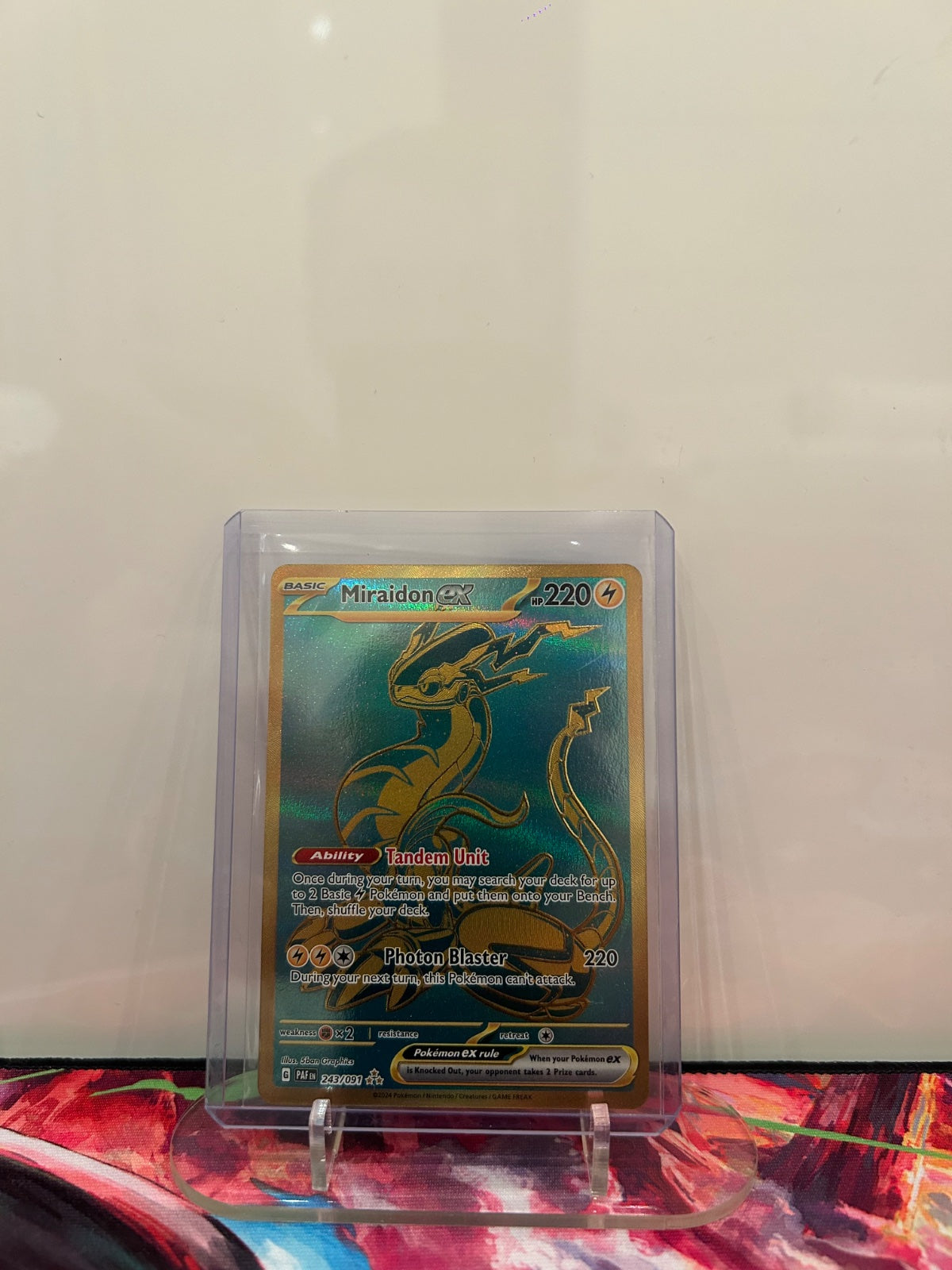 Miraidon ex 243/091 (Paldean Fates)