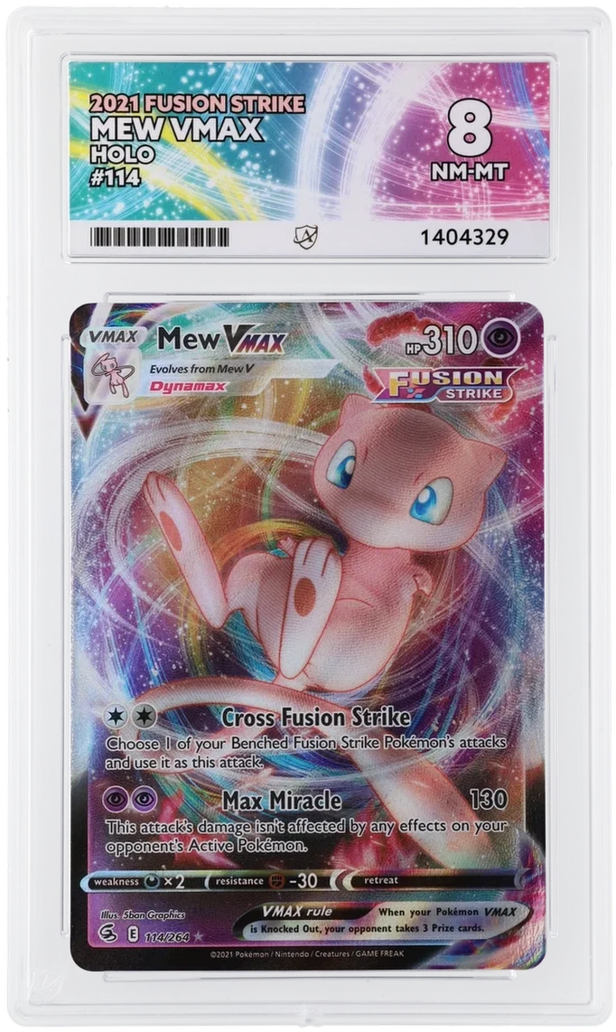 Mew VMAX 114/264 (Fusion Strike) — ACE 8