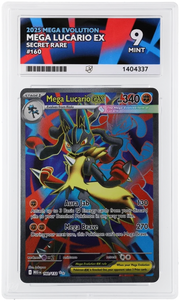 Mega Lucario ex 160/132 (Mega Evolution) — ACE 9