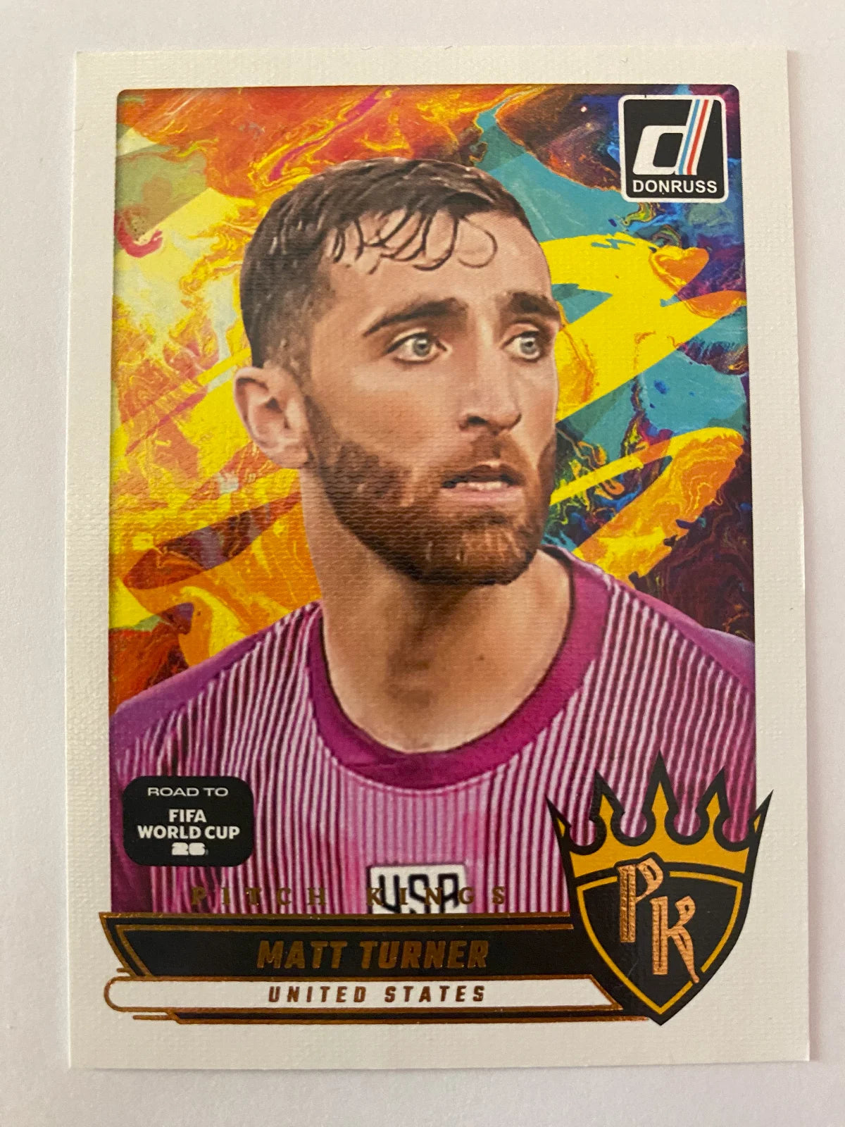 2025-26 Donruss Road to FIFA World Cup - Pitch Kings #4 Matt Turner