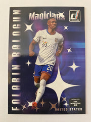 2025-26 Donruss Road to FIFA World Cup - Magicians #9 Folarin Balogun