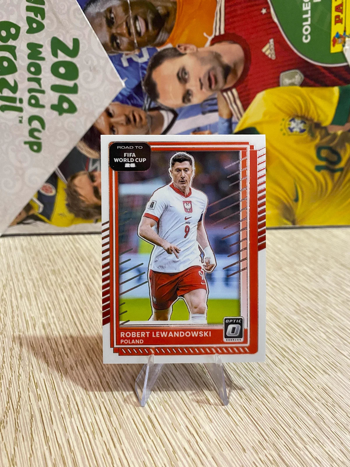 2025-26 Donruss Road to FIFA World Cup - Optic #197 Robert Lewandowski