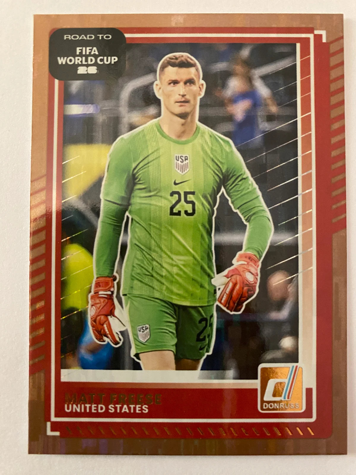 2025-26 Donruss Road to FIFA World Cup - Bronze #28 Matt Freese
