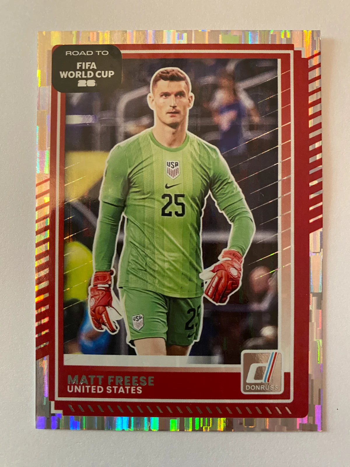 2025-26 Donruss Road to FIFA World Cup - Silver #28 Matt Freese
