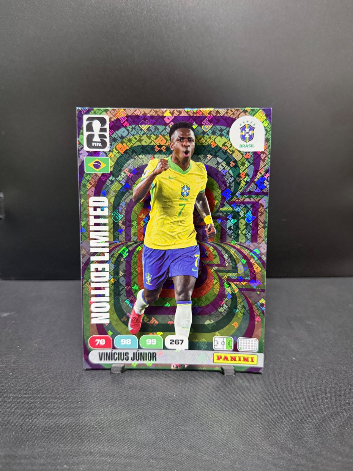 Panini Adrenalyn XL FWC 2026 XXL Limited VINICIUS JUNIOR Hologram
