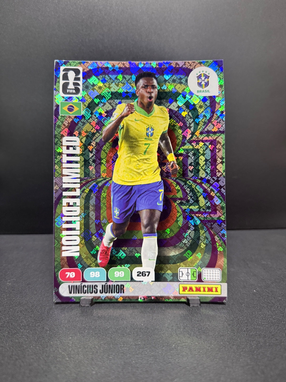 Panini Adrenalyn XL FWC 2026 XXL Limited VINICIUS JUNIOR Hologram