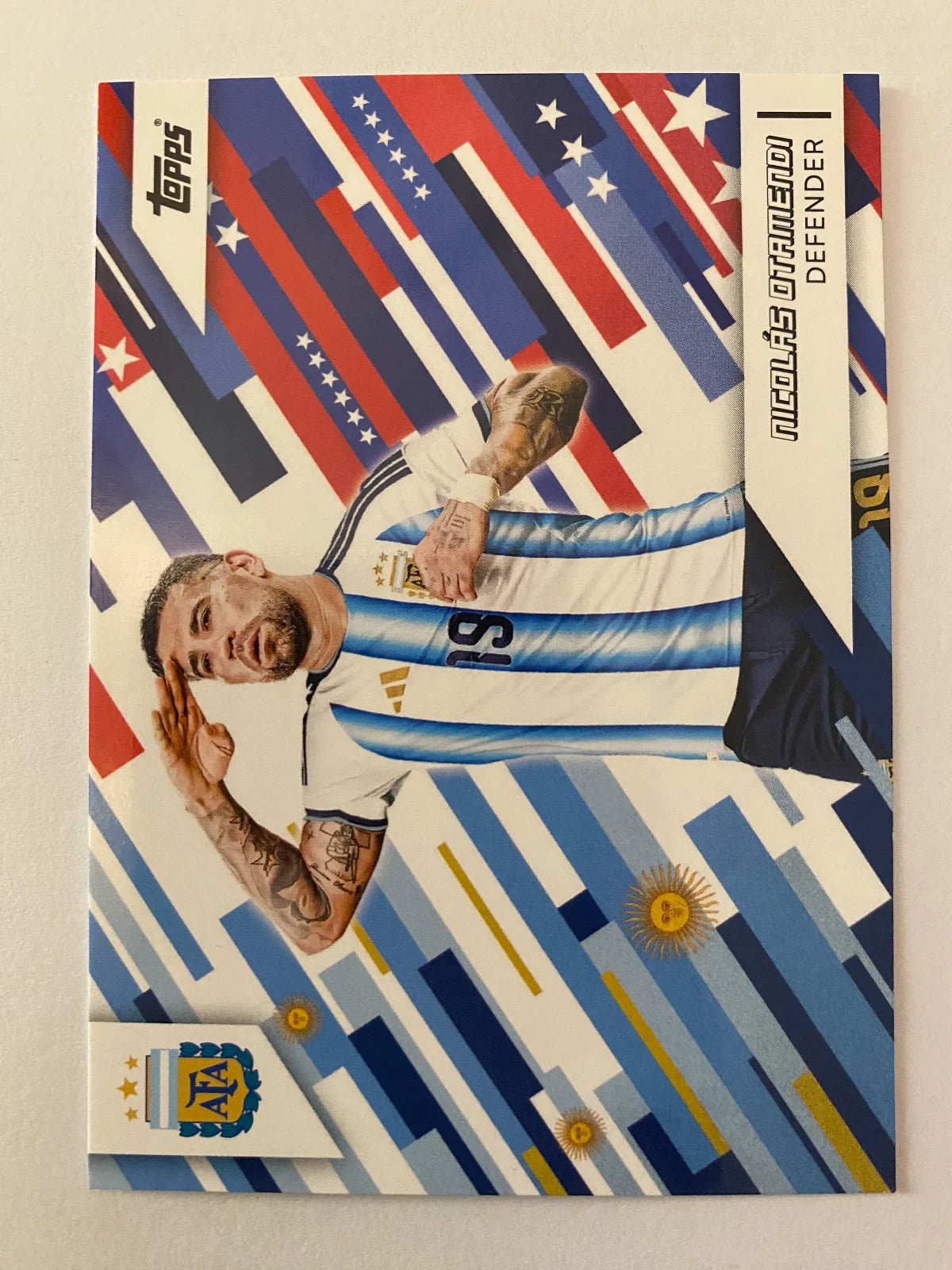 2026 Topps Argentina Team Set - #34 Nicolás Otamendi TTH
