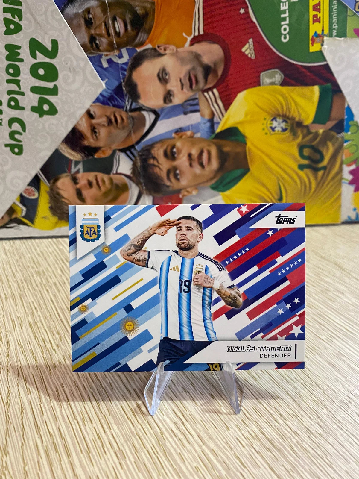 2026 Topps Argentina Team Set - #34 Nicolás Otamendi TTH