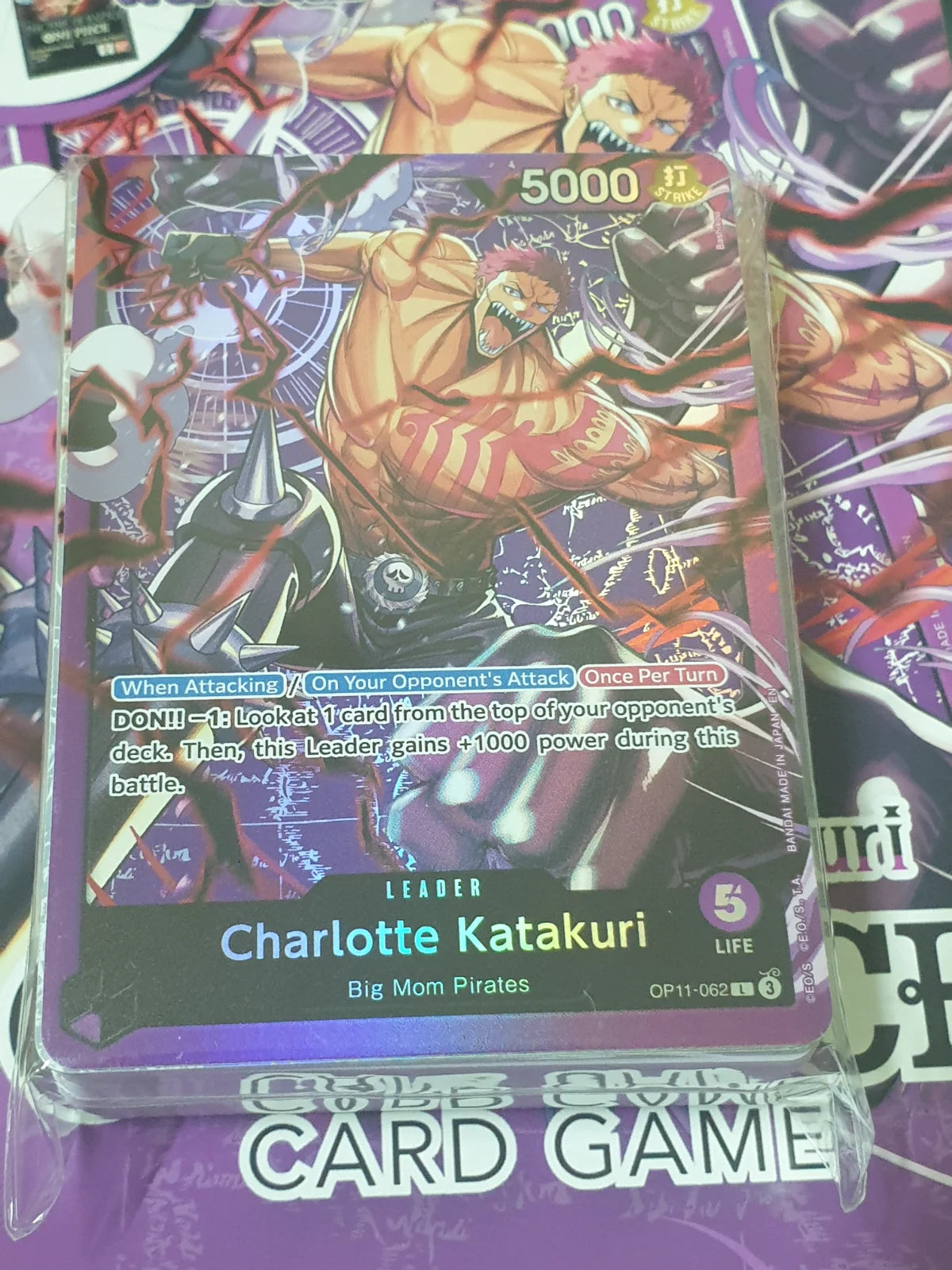 NO OP16 PACK Starter Deck 34: PURPLE Charlotte Katakuri – MYNTED