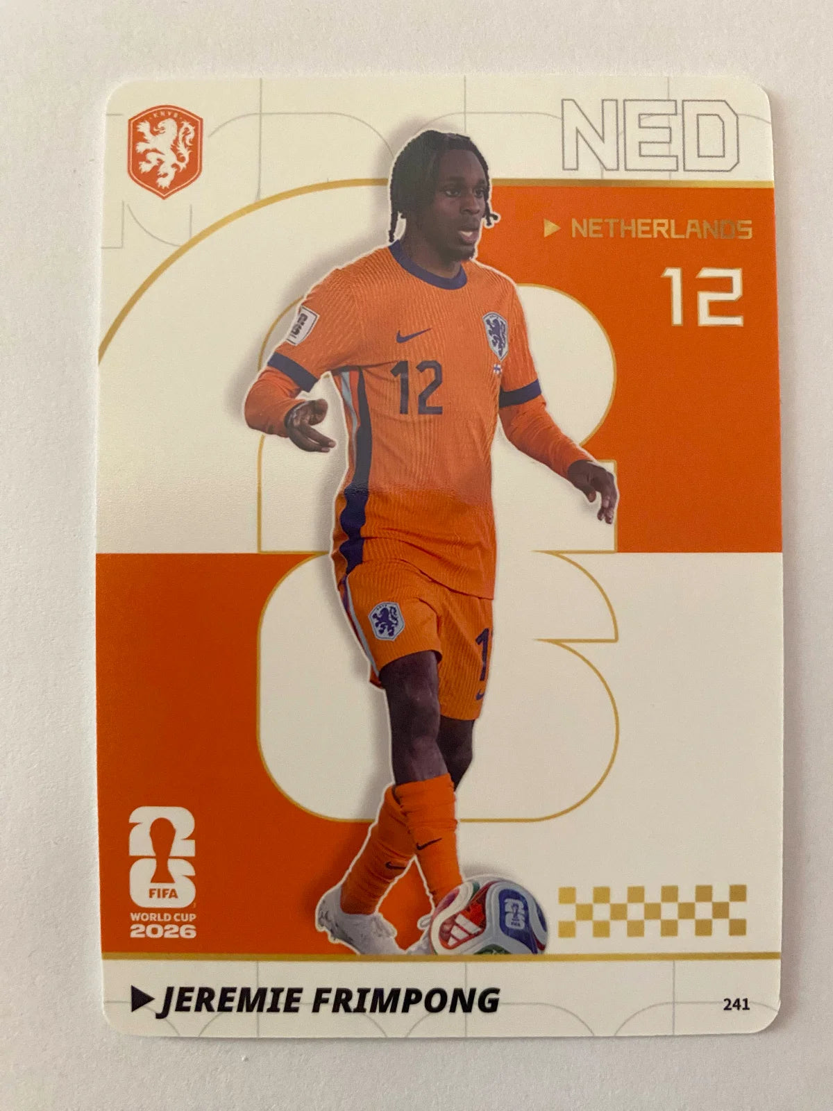2026 Panini x Kayou FIFA World Cup 2026 - #241 Jeremie Frimpong