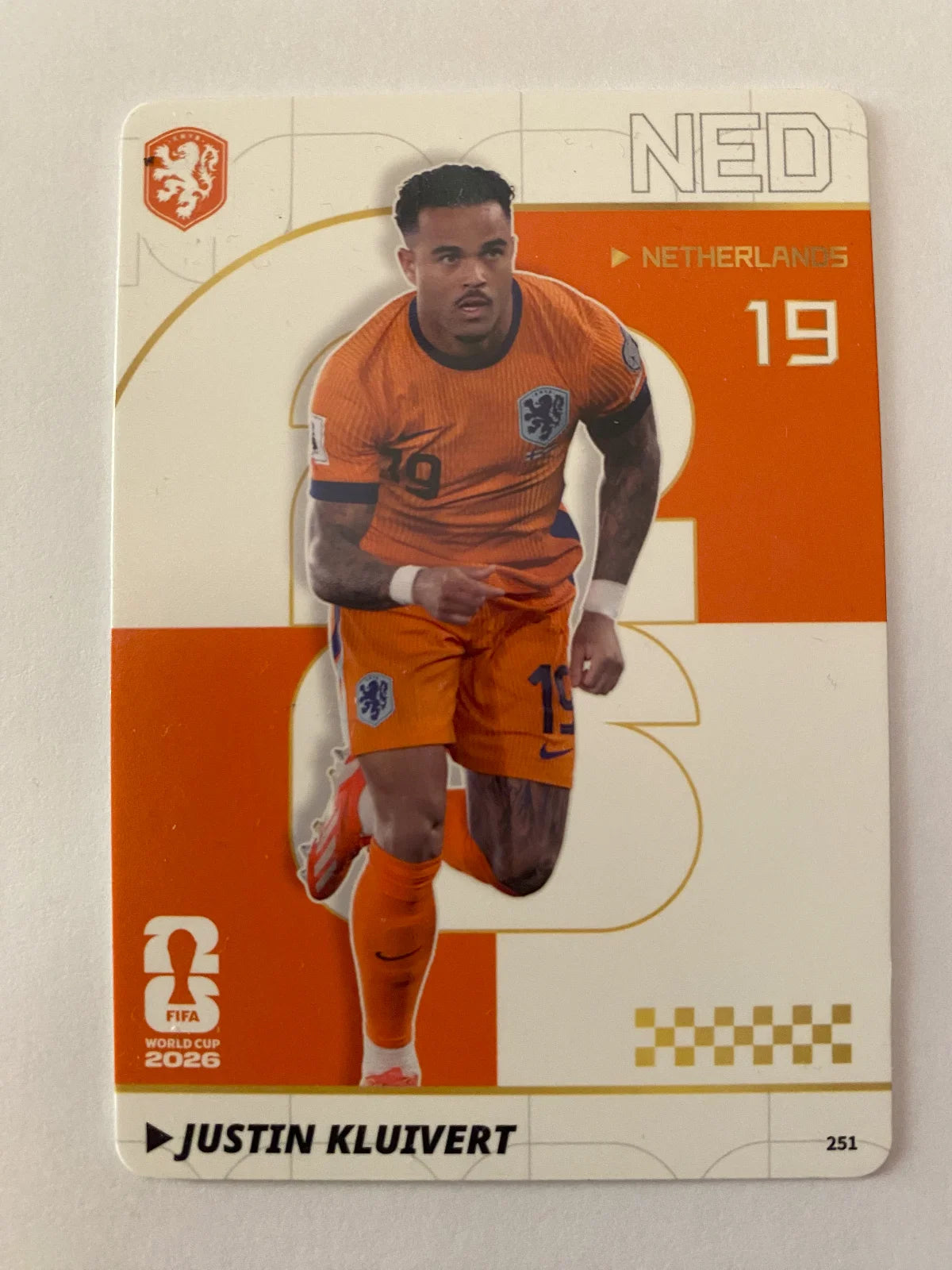 2026 Panini x Kayou FIFA World Cup 2026 - #251 Justin Kluivert