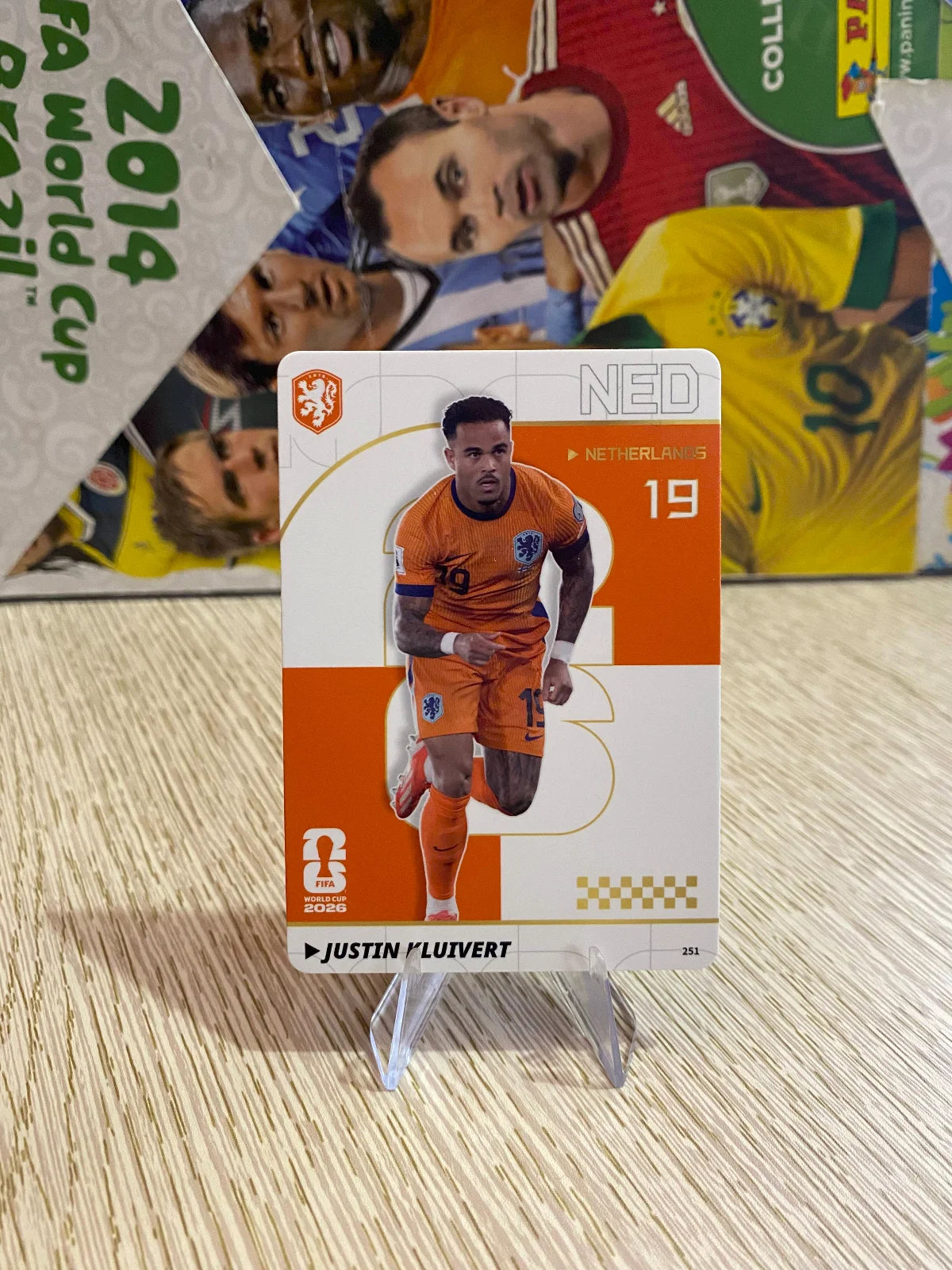 2026 Panini x Kayou FIFA World Cup 2026 - #251 Justin Kluivert