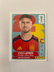 2026 Panini FIFA World Cup Stickers Blue Fronts w/ White Border - #ESP4 Aymeric Laporte