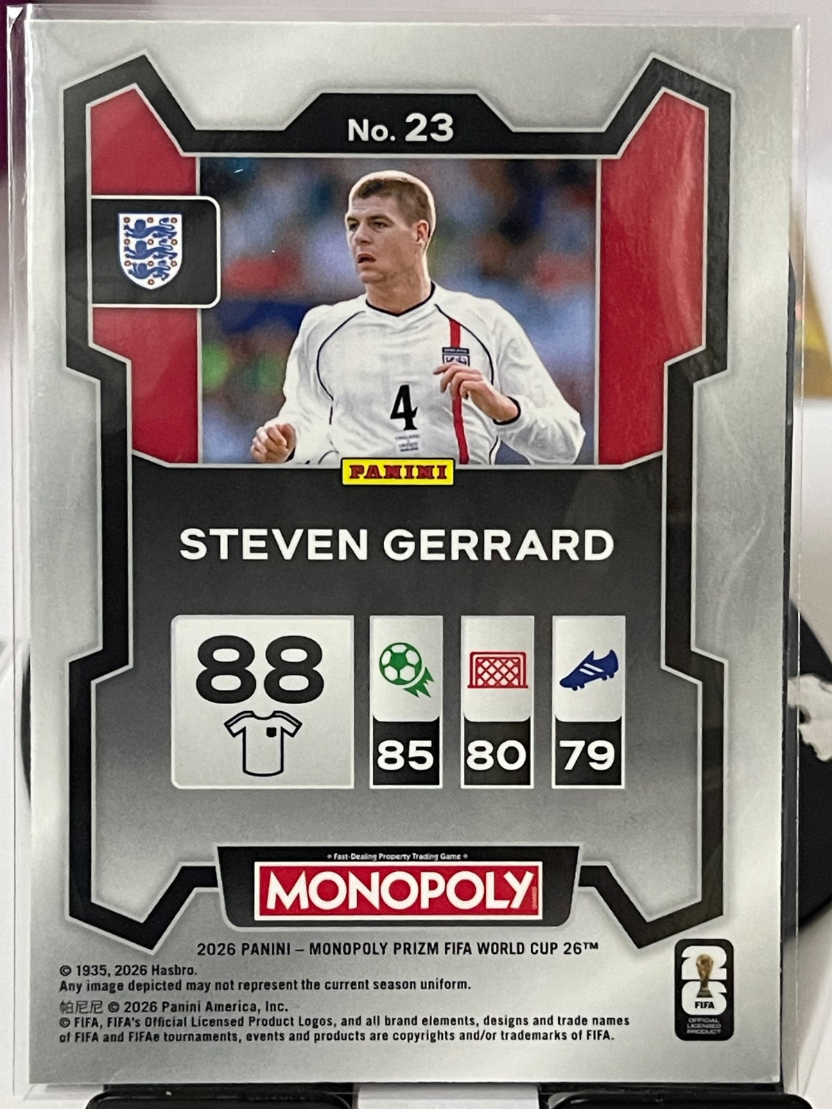 Steven Gerrard (England) #23