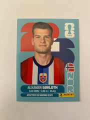 2026 Panini FIFA World Cup Stickers International Edition "Printed in Italy" Back - #NOR16 Alexander Sørloth