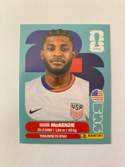 2026 Panini FIFA World Cup Stickers International Edition "Printed in Italy" Back - #USA5 Mark McKenzie