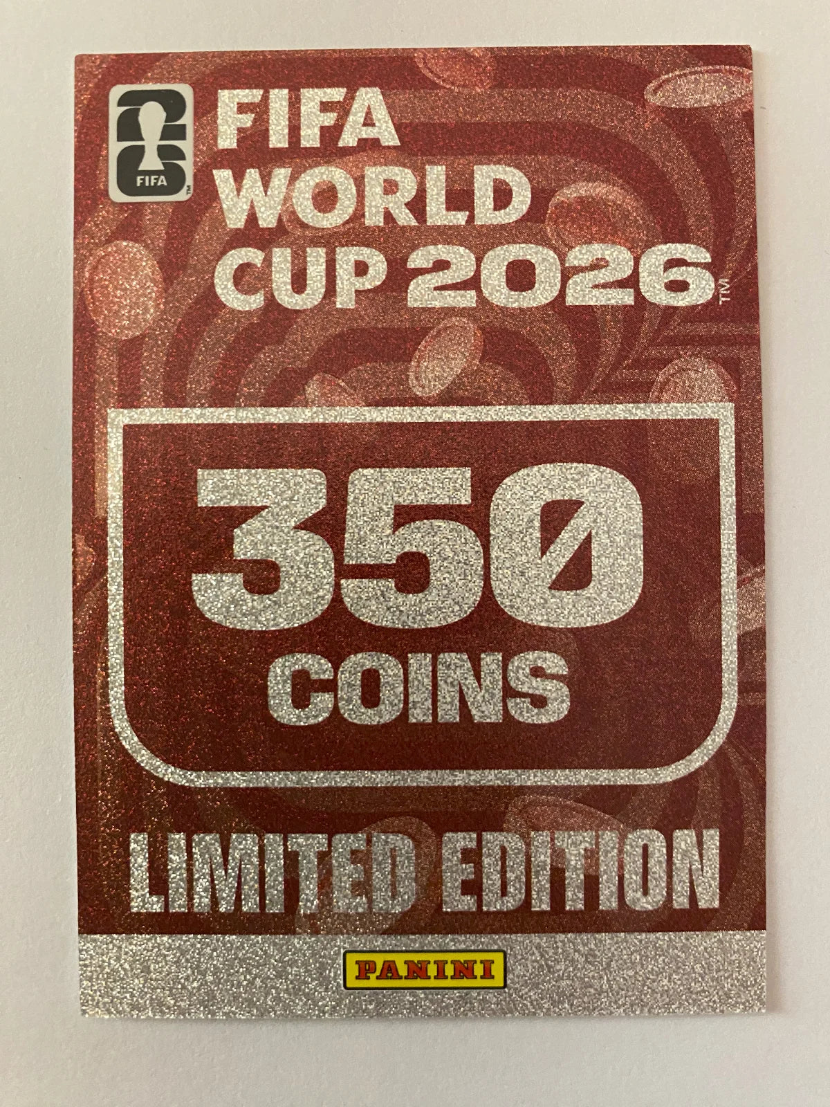 2026 Panini Adrenalyn XL FIFA World Cup - Limited Edition NNO 350 Coins