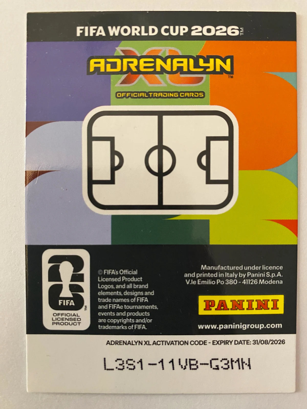 2026 Panini Adrenalyn XL FIFA World Cup - Limited Edition NNO 350 Coins