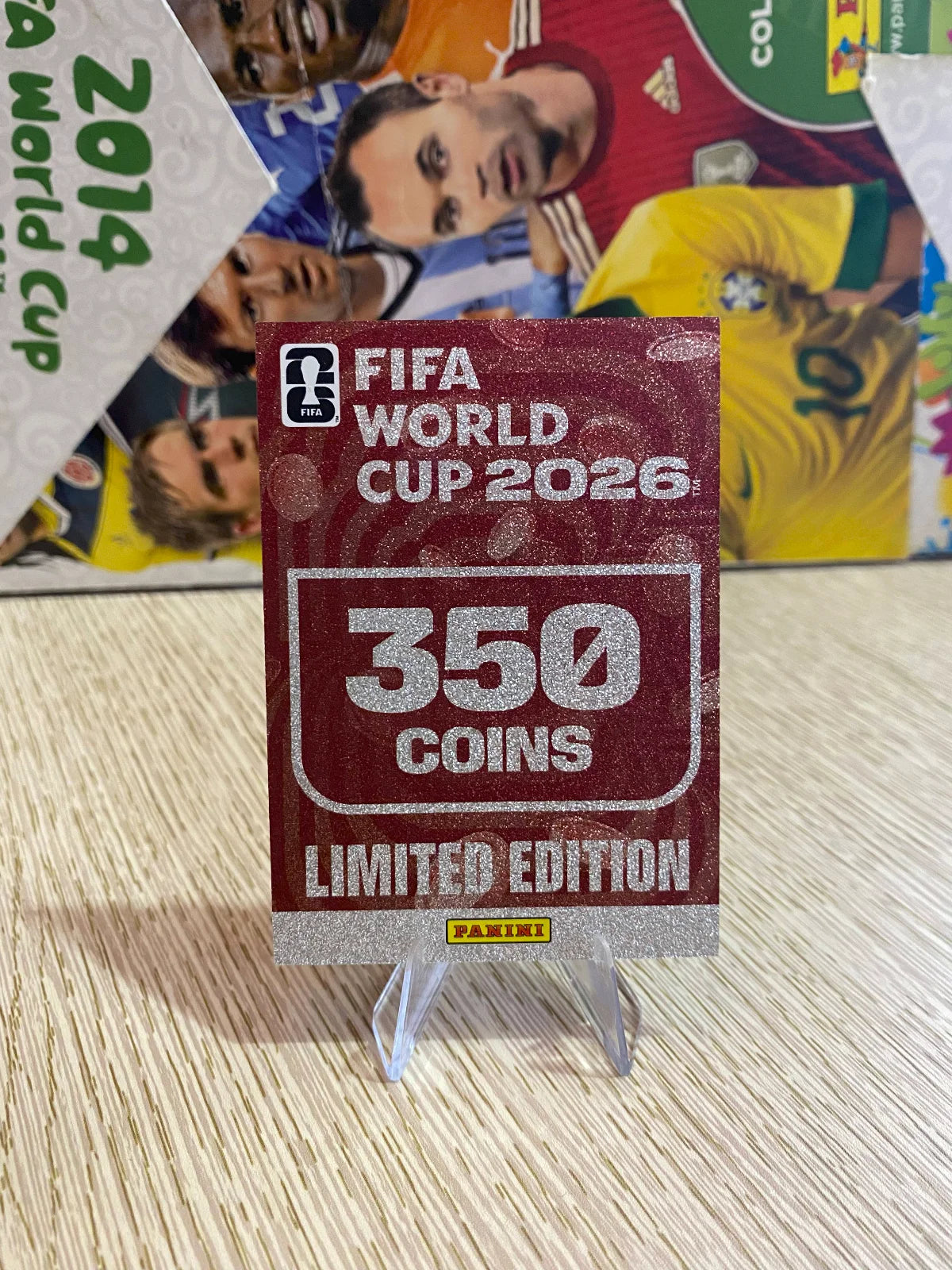 2026 Panini Adrenalyn XL FIFA World Cup - Limited Edition NNO 350 Coins