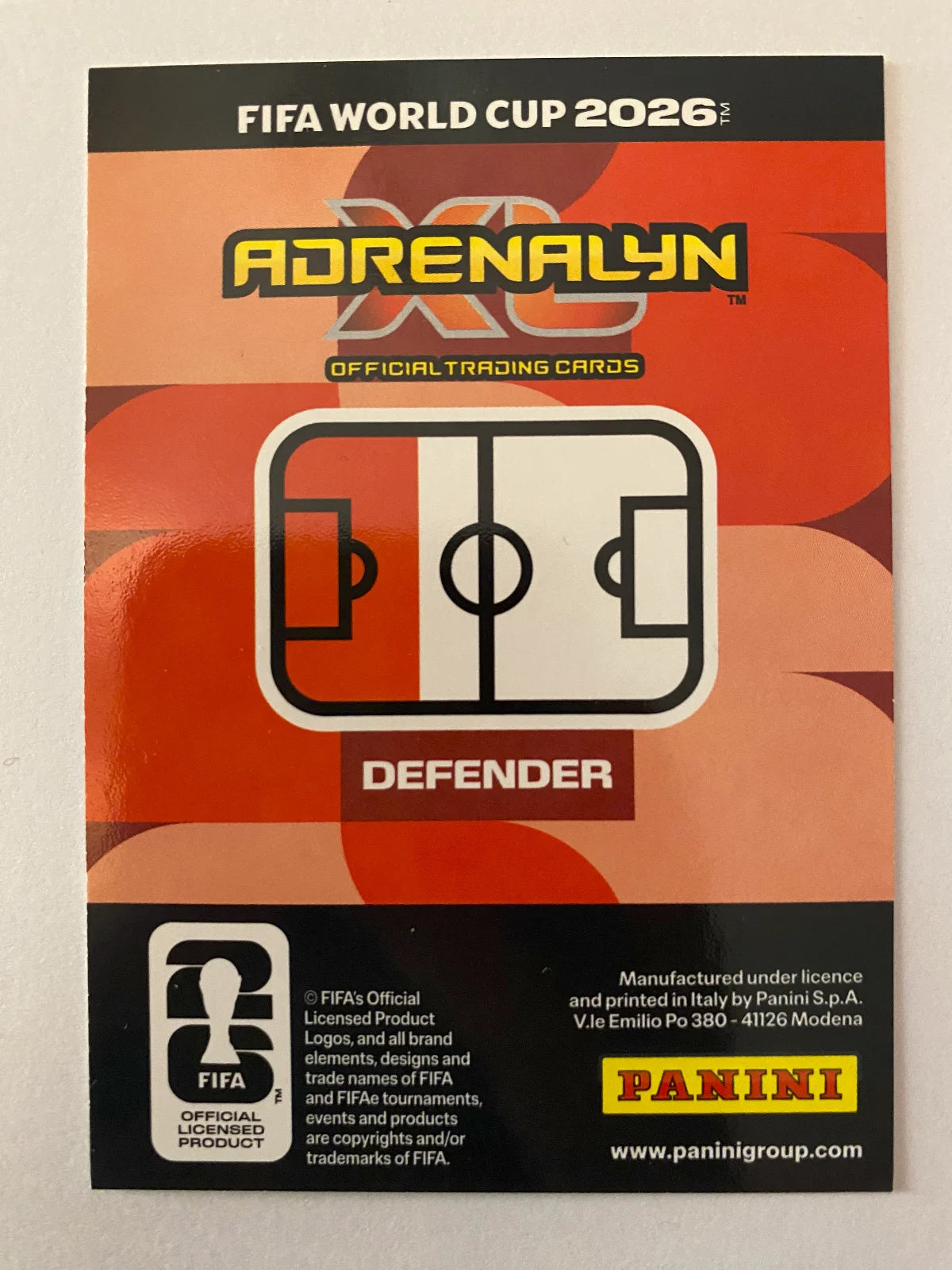 2026 Panini Adrenalyn XL FIFA World Cup - #26 Nahuel Molina
