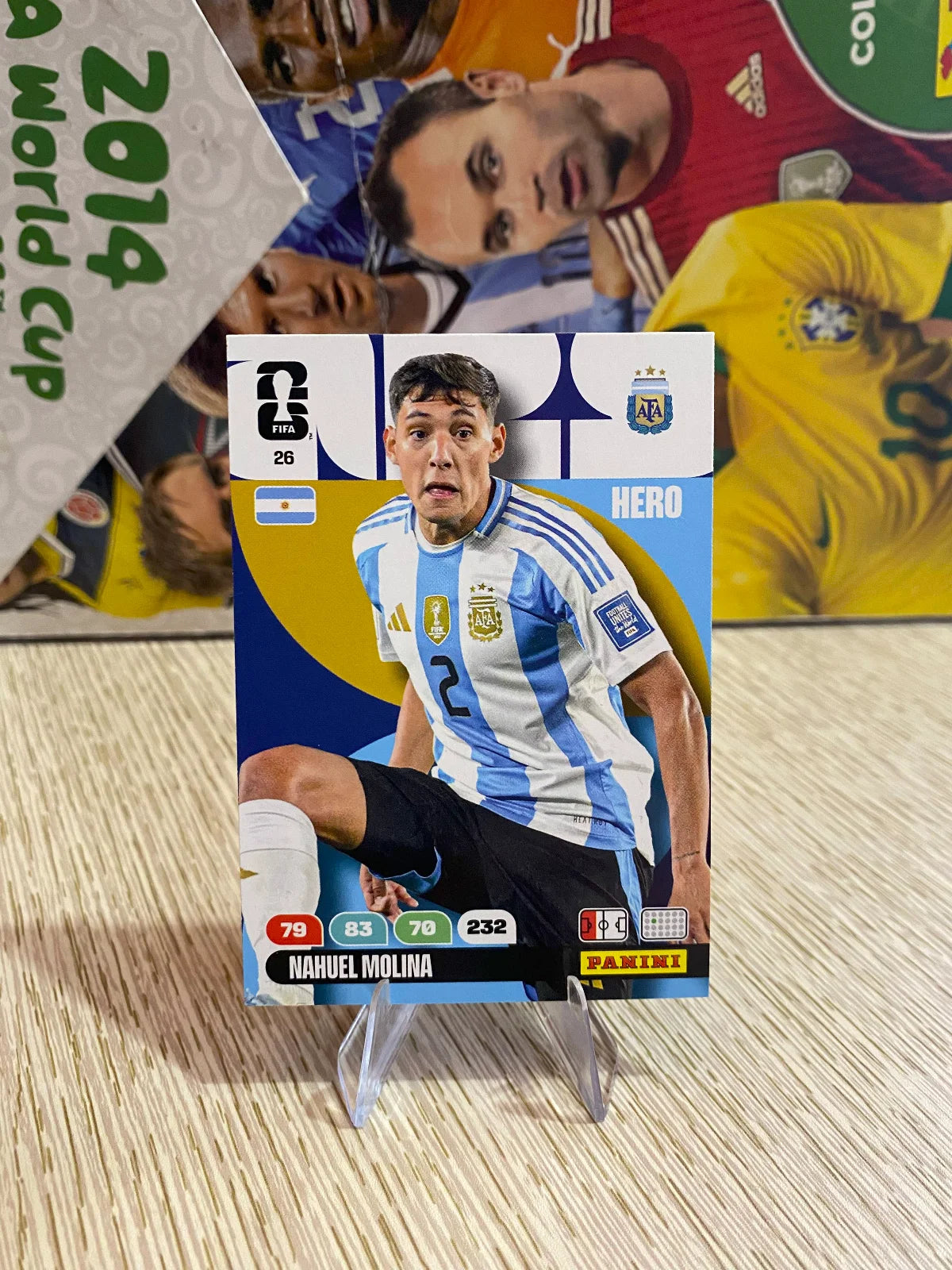 2026 Panini Adrenalyn XL FIFA World Cup - #26 Nahuel Molina