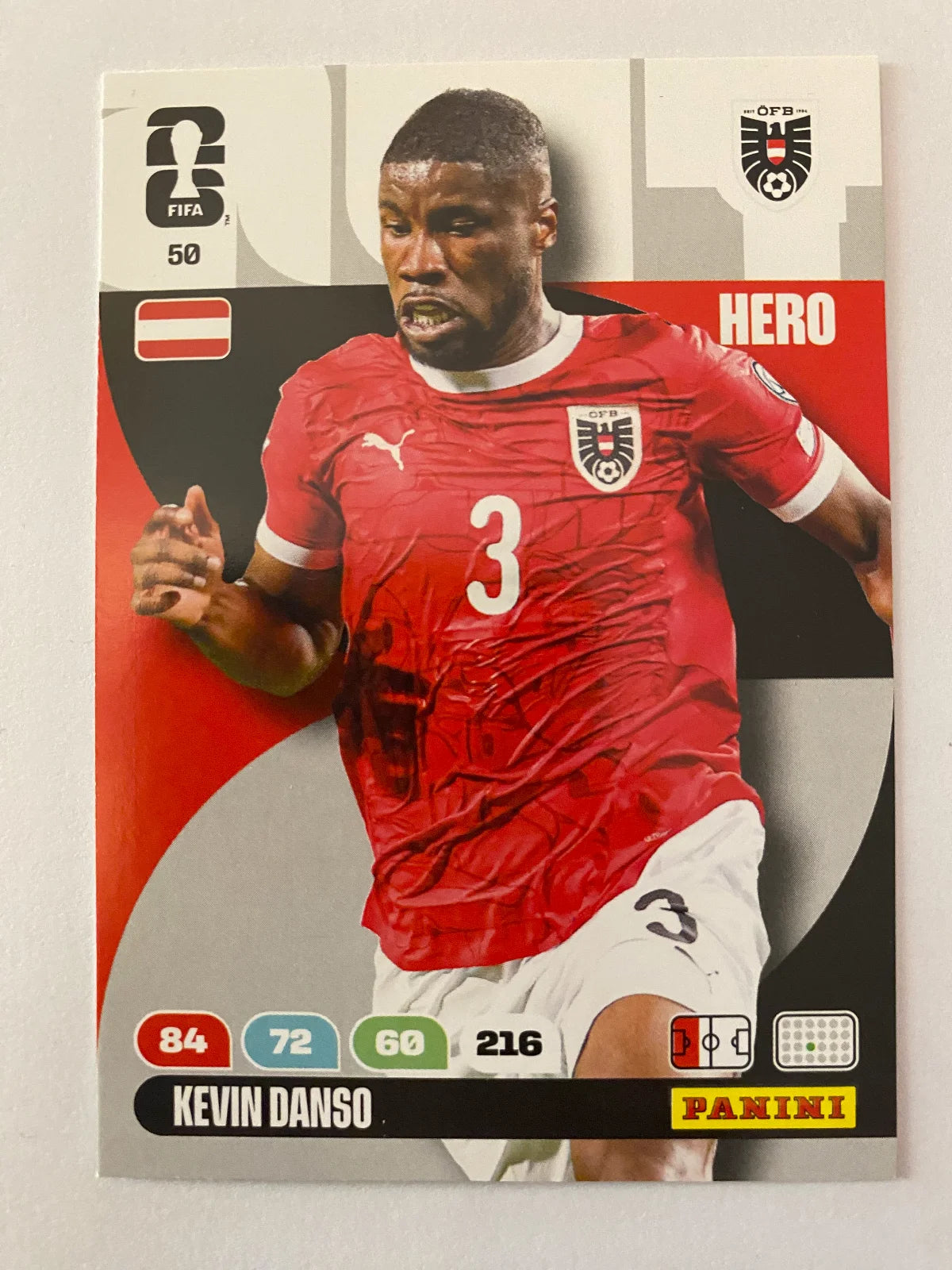 2026 Panini Adrenalyn XL FIFA World Cup - #50 Kevin Danso