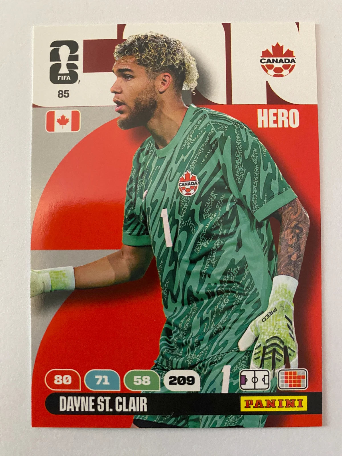 2026 Panini Adrenalyn XL FIFA World Cup - #85 Dayne St. Clair