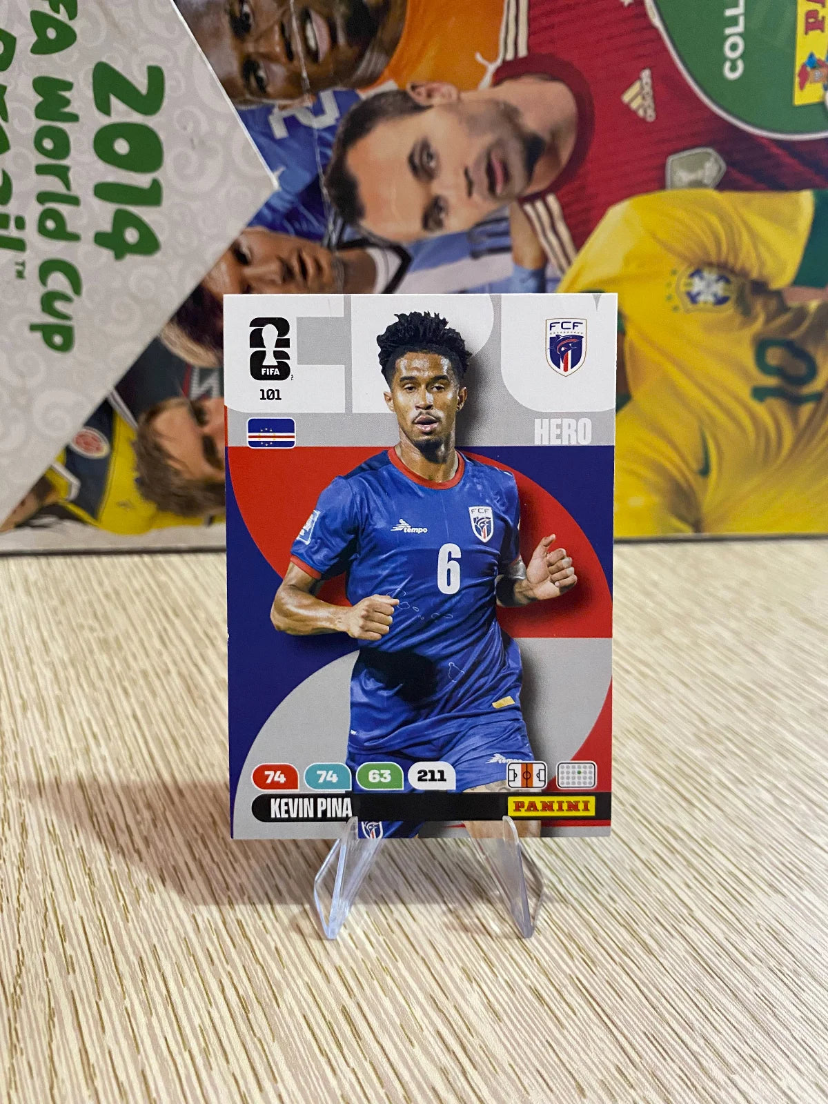 2026 Panini Adrenalyn XL FIFA World Cup - #101 Kevin Pina