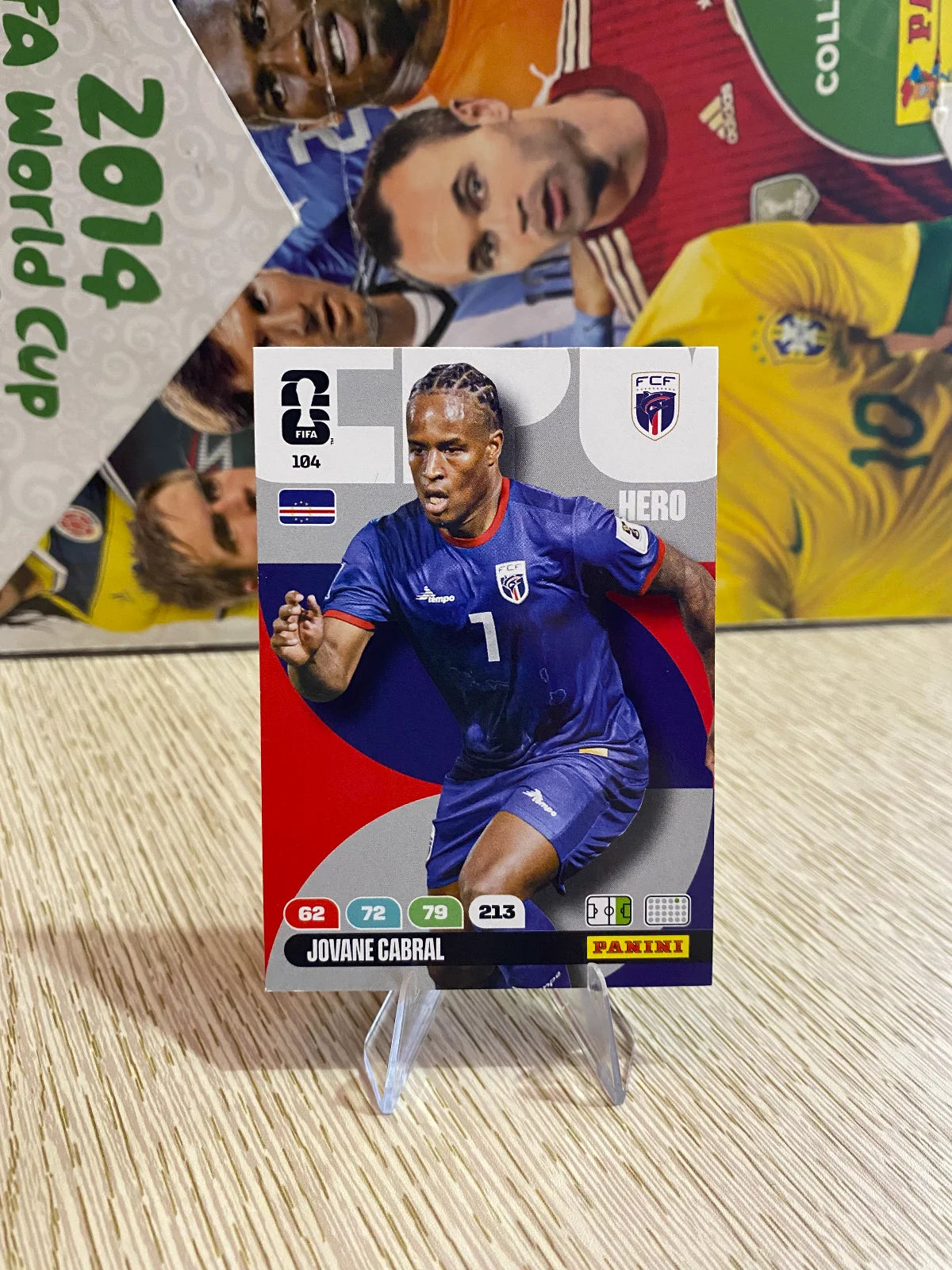 2026 Panini Adrenalyn XL FIFA World Cup - #104 Jovane Cabral