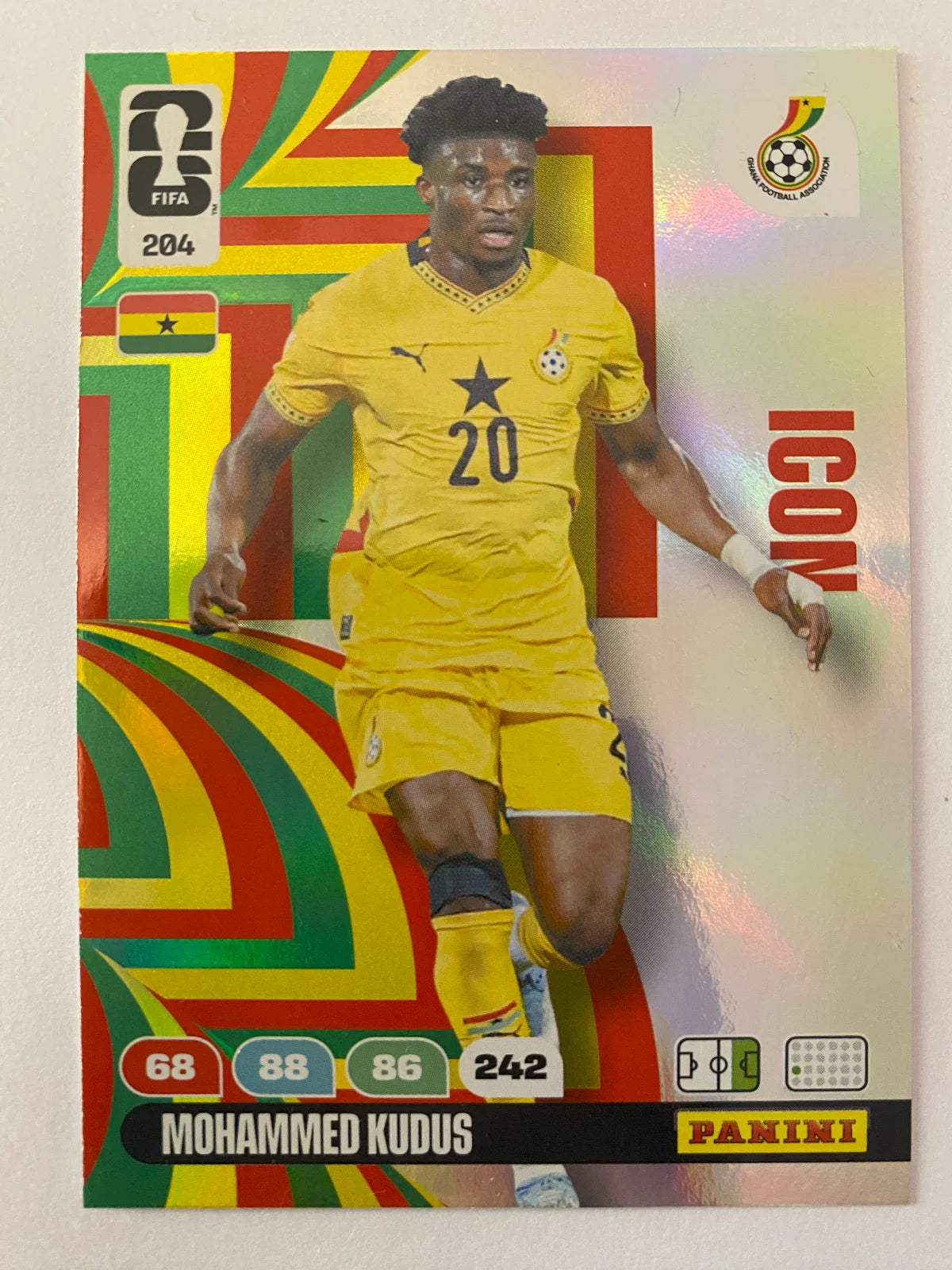 2026 Panini Adrenalyn XL FIFA World Cup - #204 Mohammed Kudus