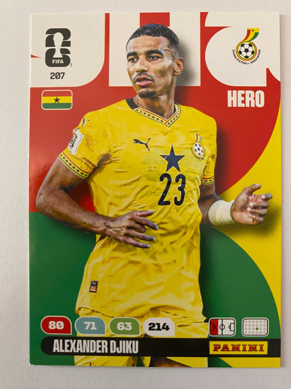 2026 Panini Adrenalyn XL FIFA World Cup - #207 Alexander Djiku