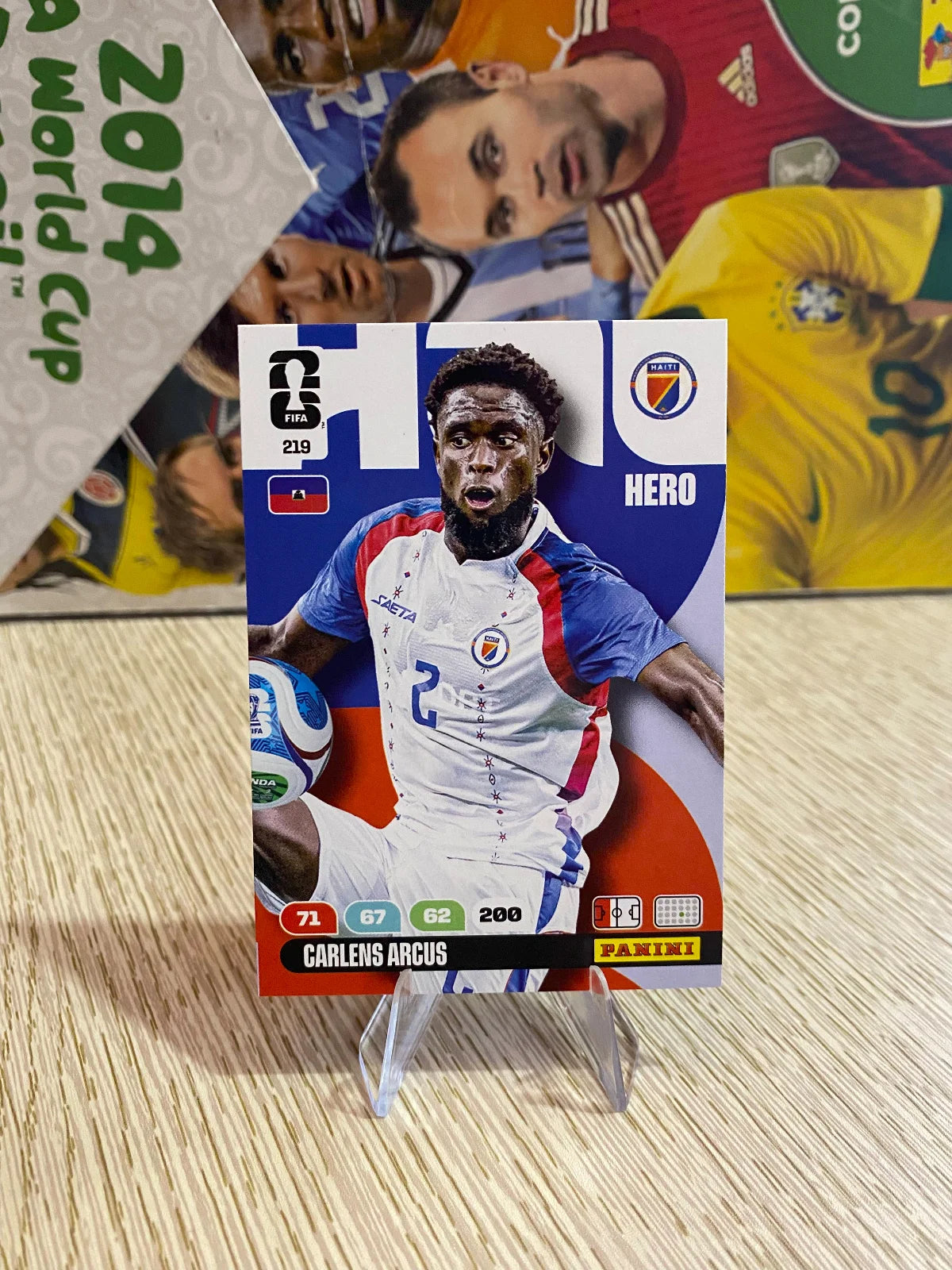 2026 Panini Adrenalyn XL FIFA World Cup - #219 Carlens Arcus