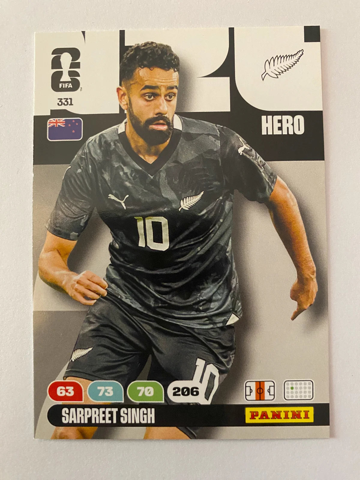 2026 Panini Adrenalyn XL FIFA World Cup - #331 Sarpreet Singh