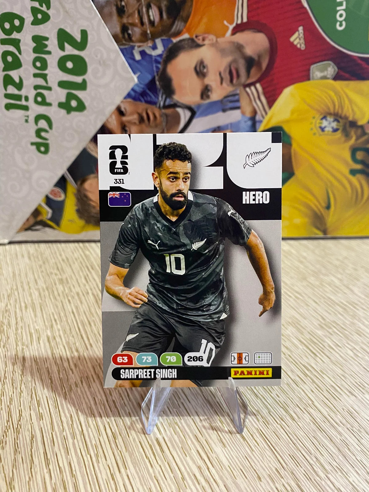 2026 Panini Adrenalyn XL FIFA World Cup - #331 Sarpreet Singh